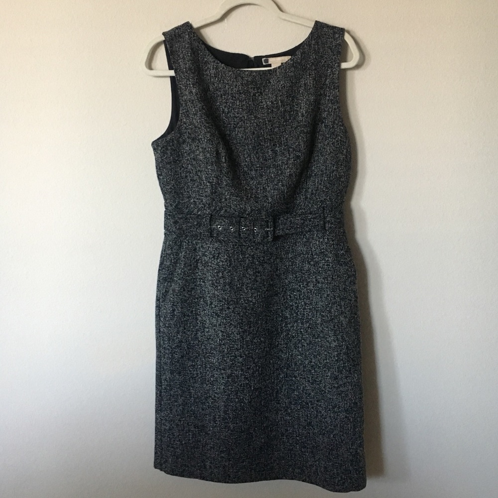 Banana Republic Black and Grey Dress Size 12